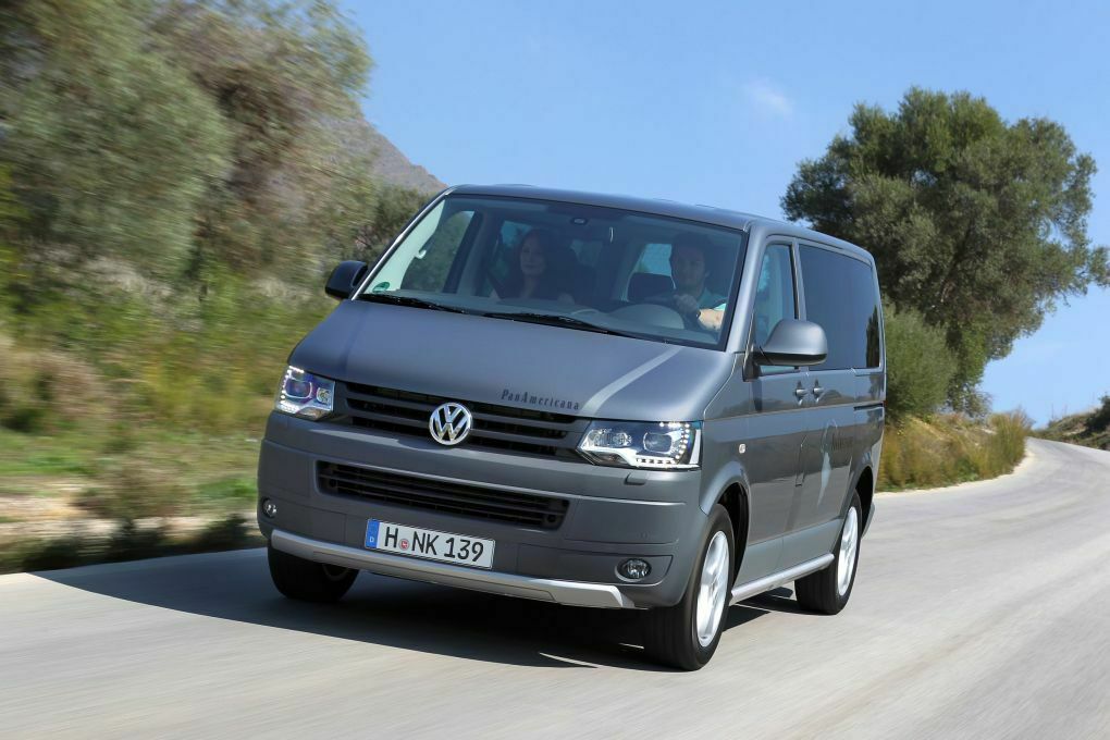 Mogelt einen nicht an. VW Multivan