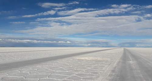 Der Salar de Uyuni in Bolivien gilt als größtes Lithium-Vorkommen der Erde