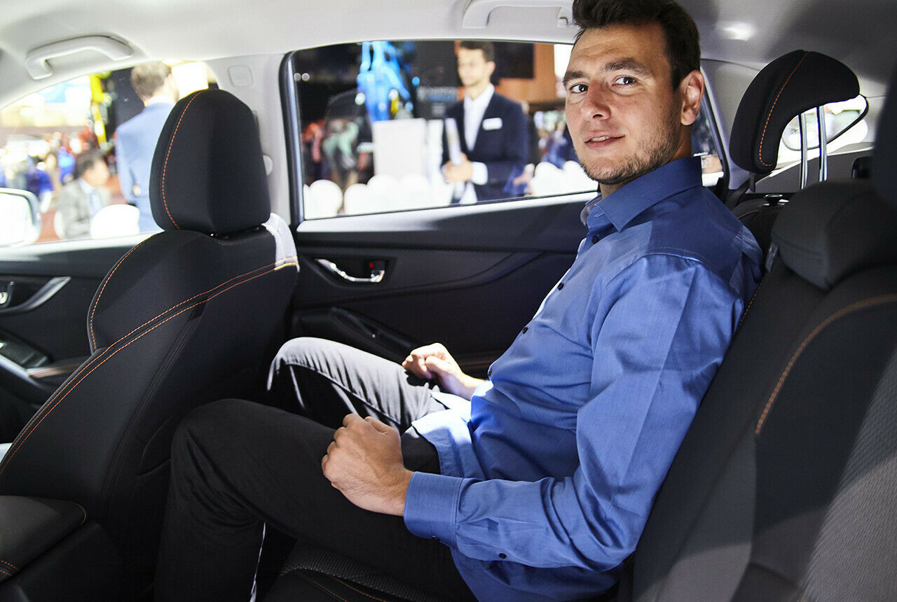 Fond-Passagieren bietet der Subaru XV ausreichend Platz. Nach vorne wie nach oben