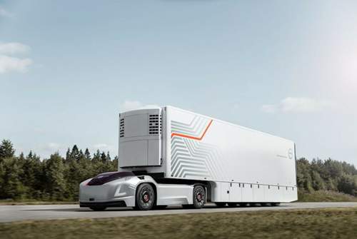 Volvos Roboter-Lastwagen der Zukunft soll autonom fahren