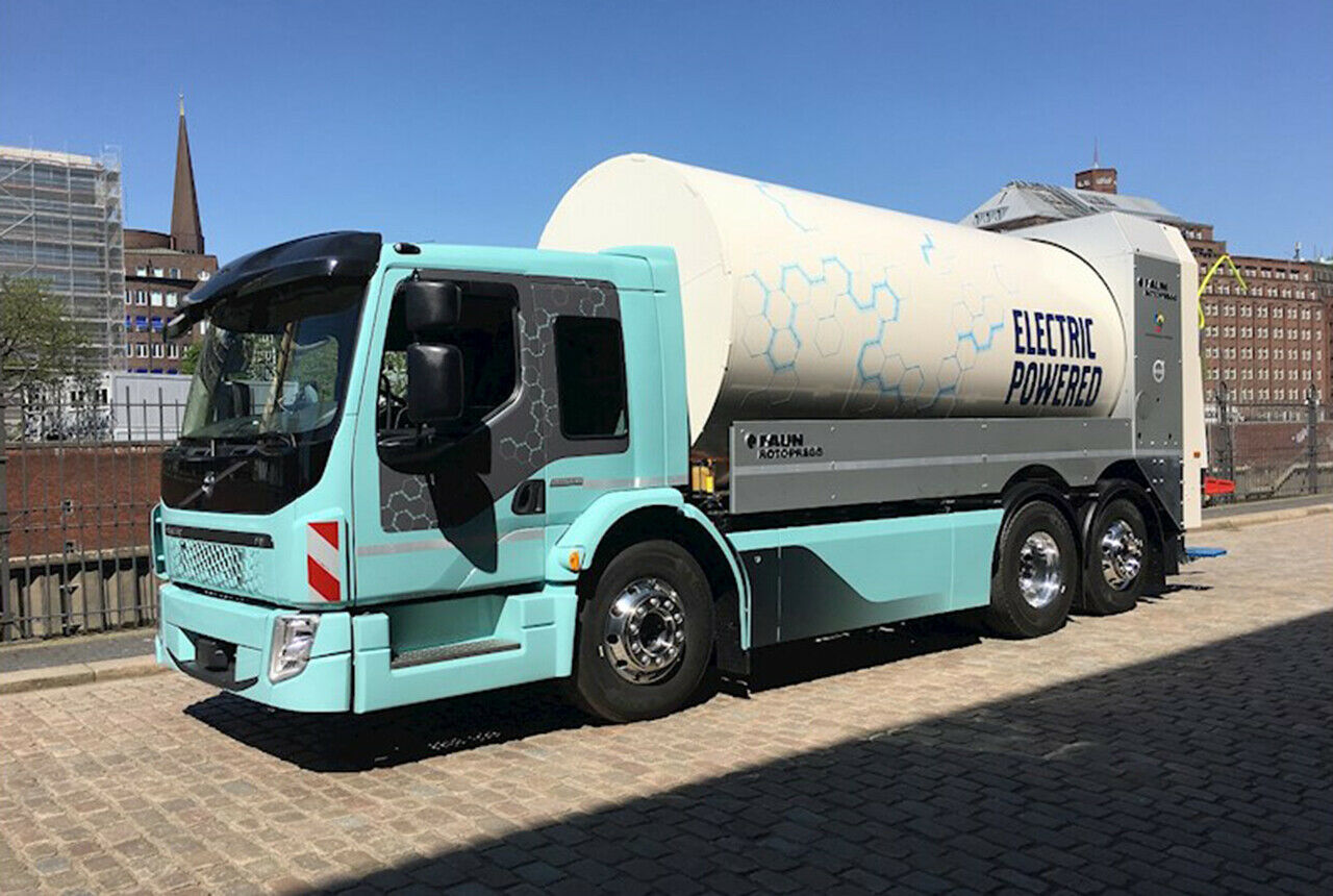 Volvos E-Lkw, der FE Electric