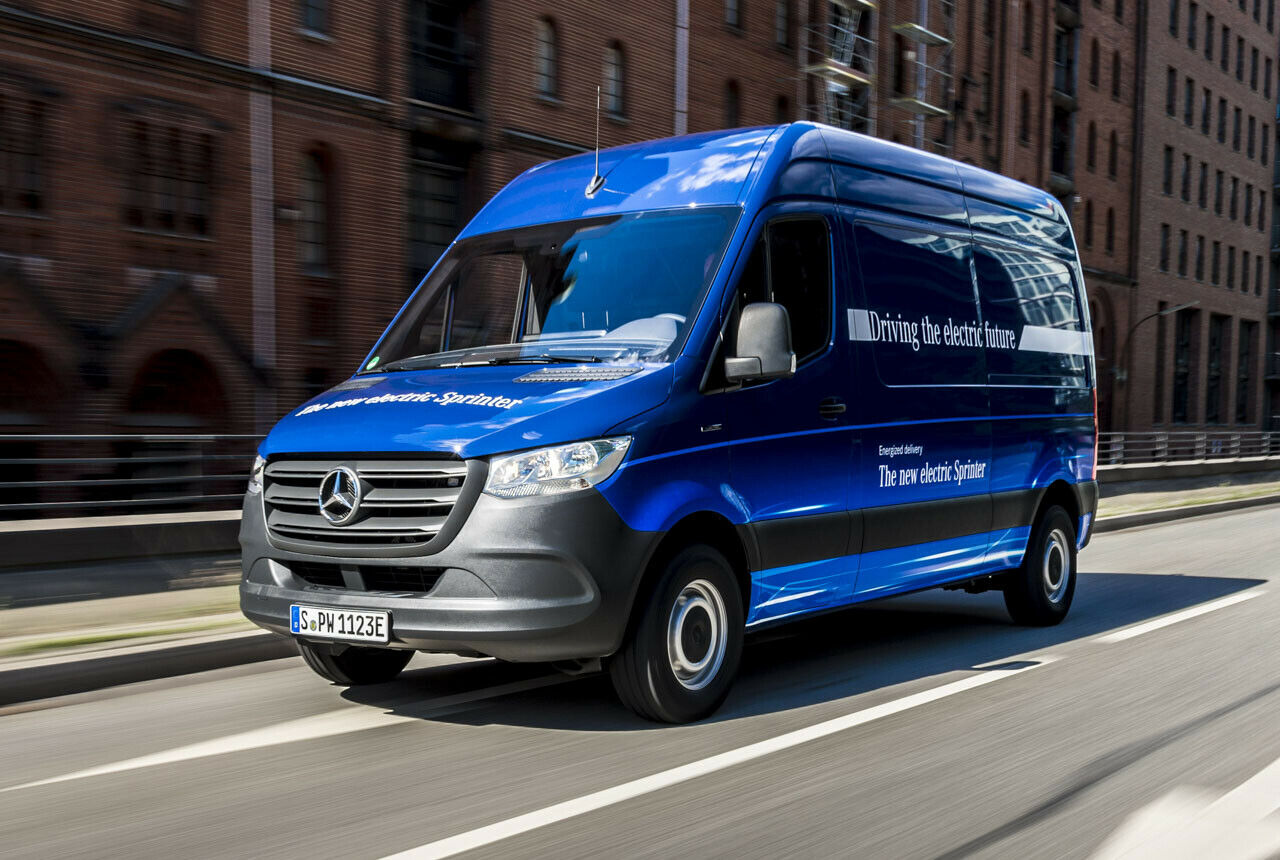 Neuer Mercedes Benz: Ein Sprinter mit Elektroantrieb