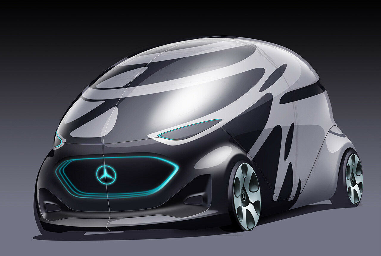 Die Vision von Mercedes: Der Mini-Lieferwagen Urbanetic
