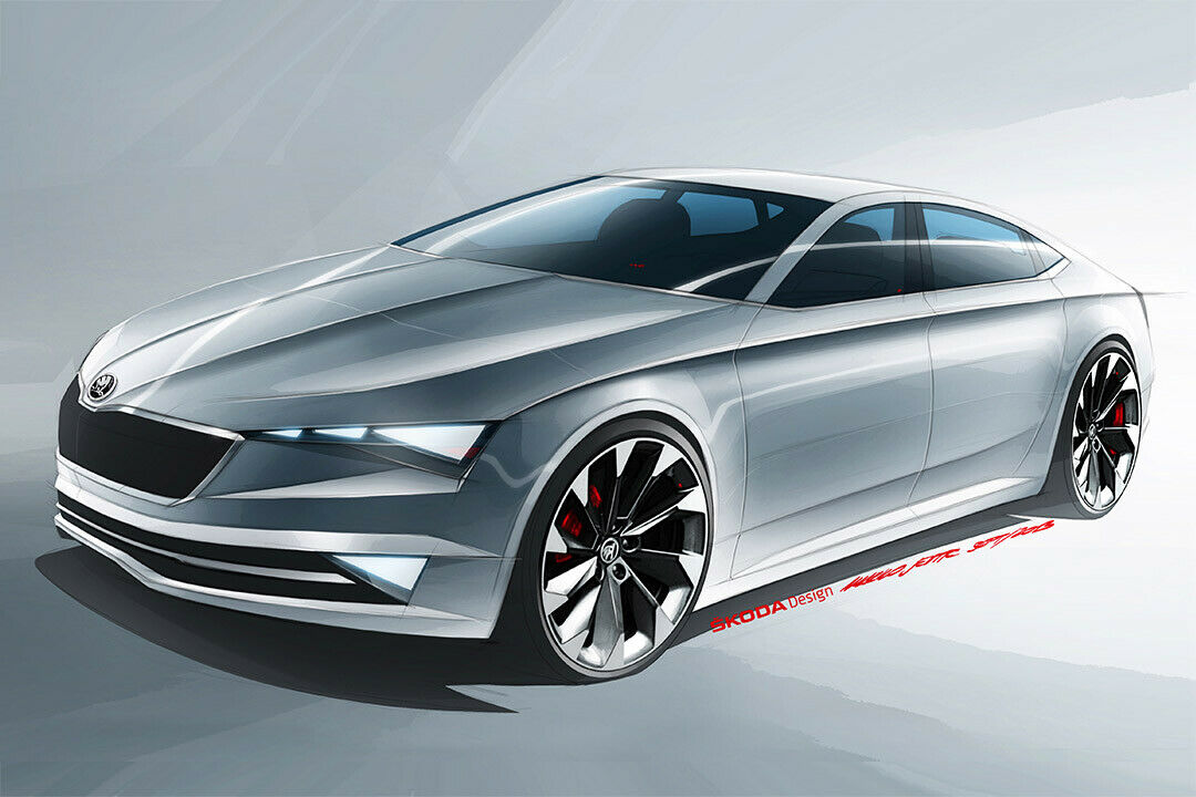 Die Studie Skoda Vision C zeigt, wie sich die Tschechen ein Coupé des Octavia vorstellen