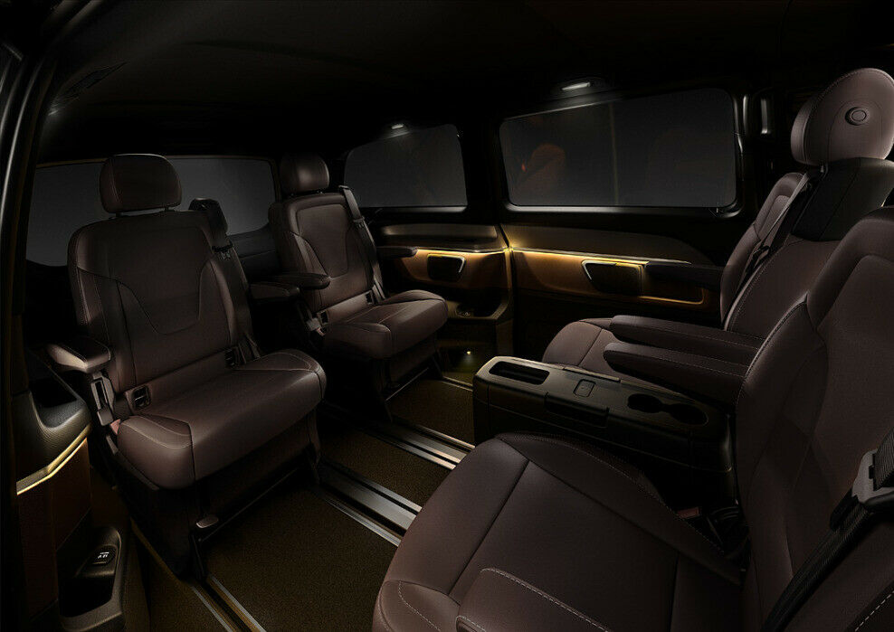 Das Interieur der neuen Mercedes V-Klasse soll besonders schick werden
