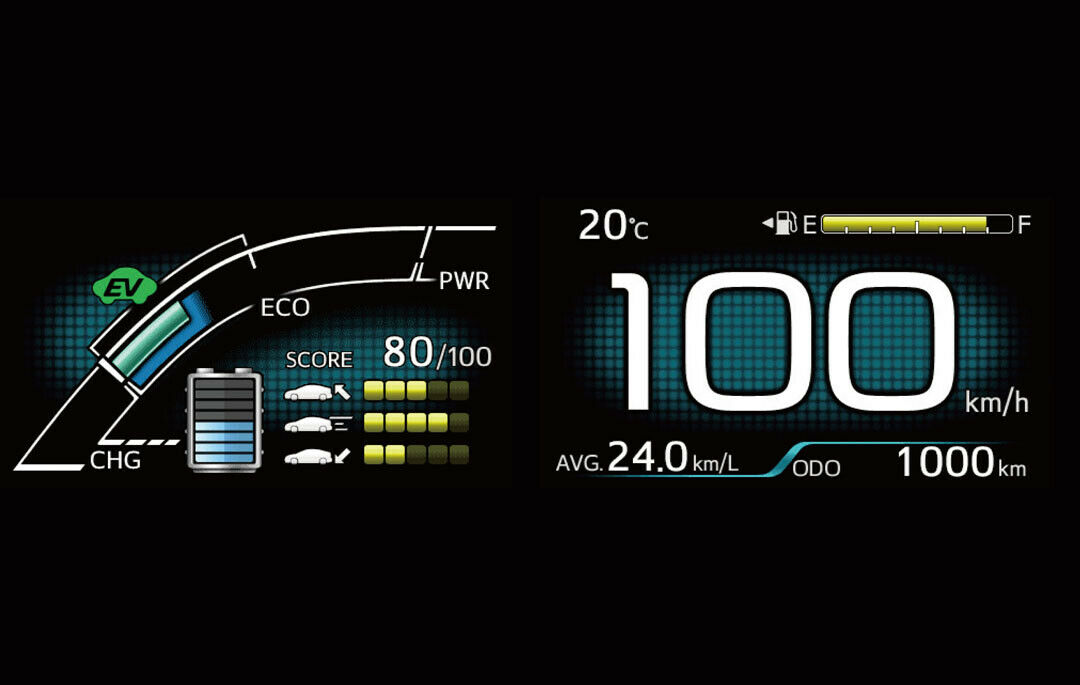 Toyota Prius IV: Display