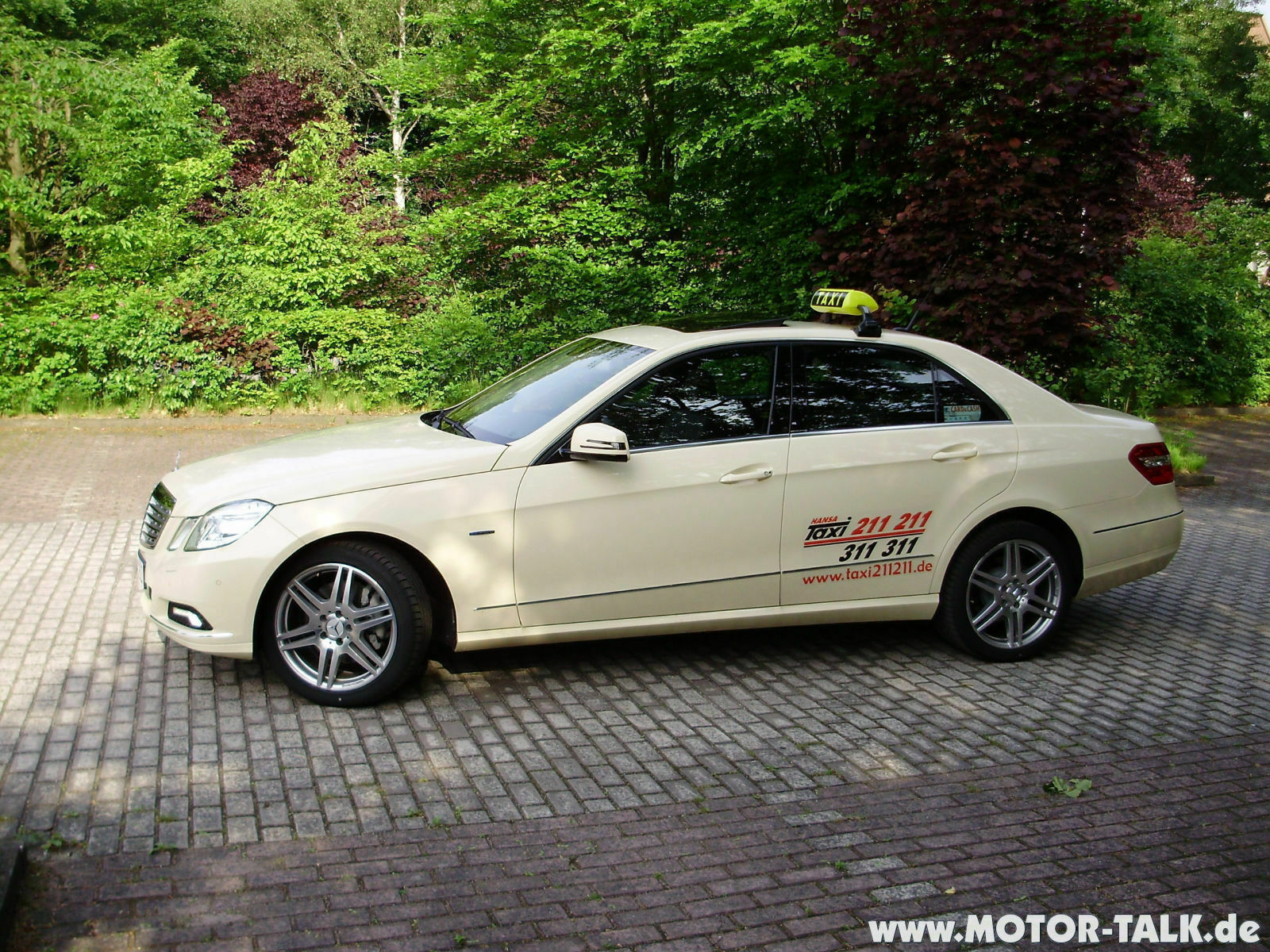 Das taxi ist da...