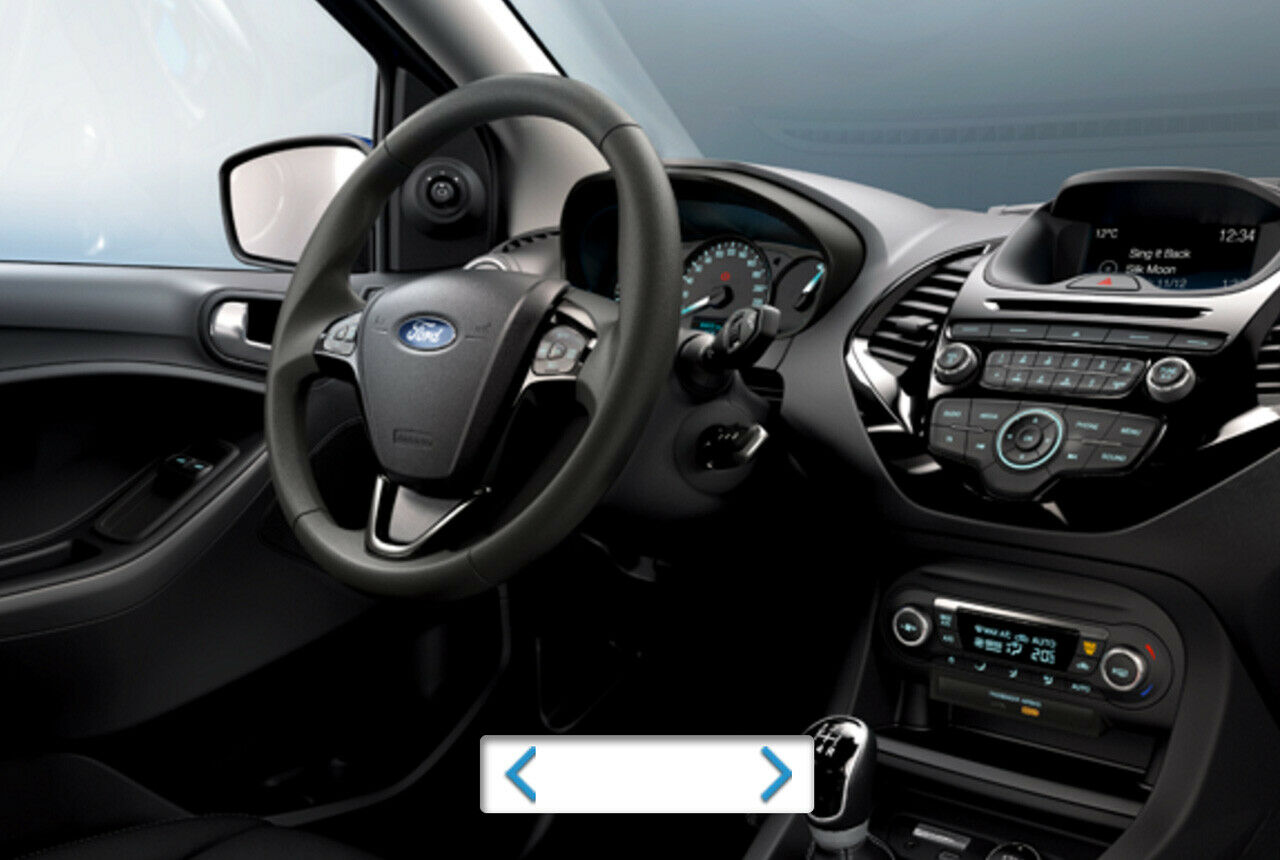 Ford bietet eher die einfacheren Ausstattungen serienmäßig ohne Leder im Innenraum an