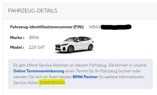 U06 Service Aktion