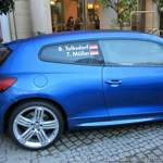 Cool: Scirocco R mit Rennbeklebung