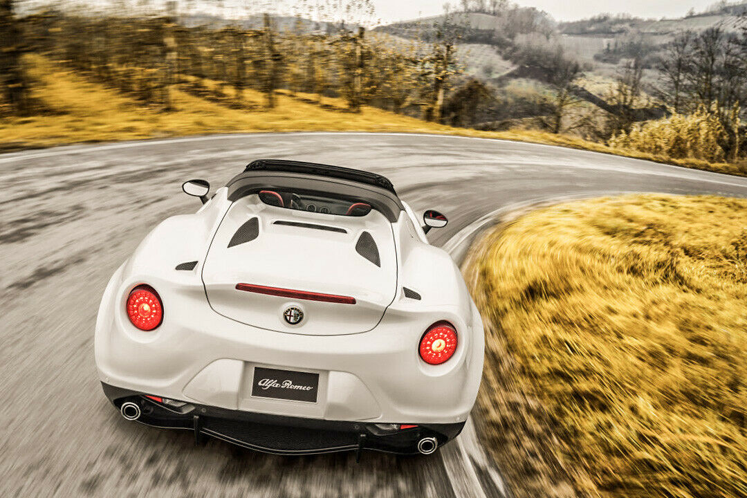 Der Alfa Romeo 4C Spider: Von 0 auf 100 km/h in 4,5 Sekunden