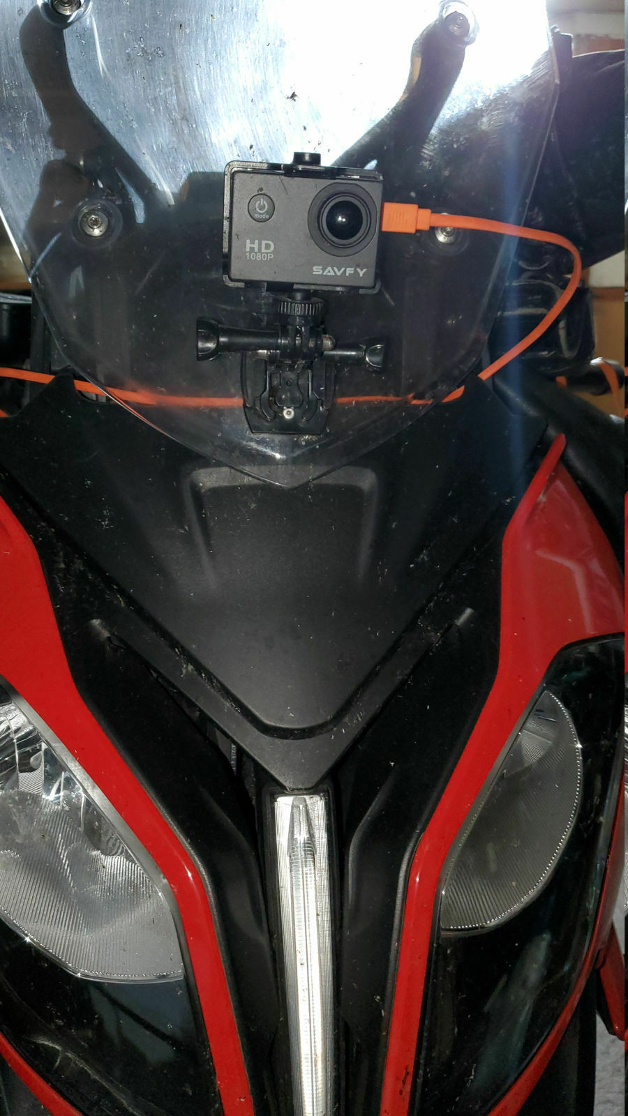 Dashcam am Motorrad