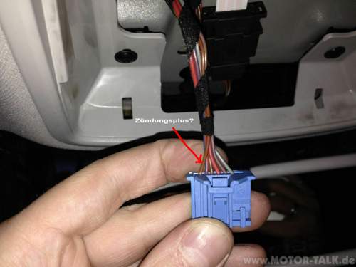 Stecker Dachkonsole