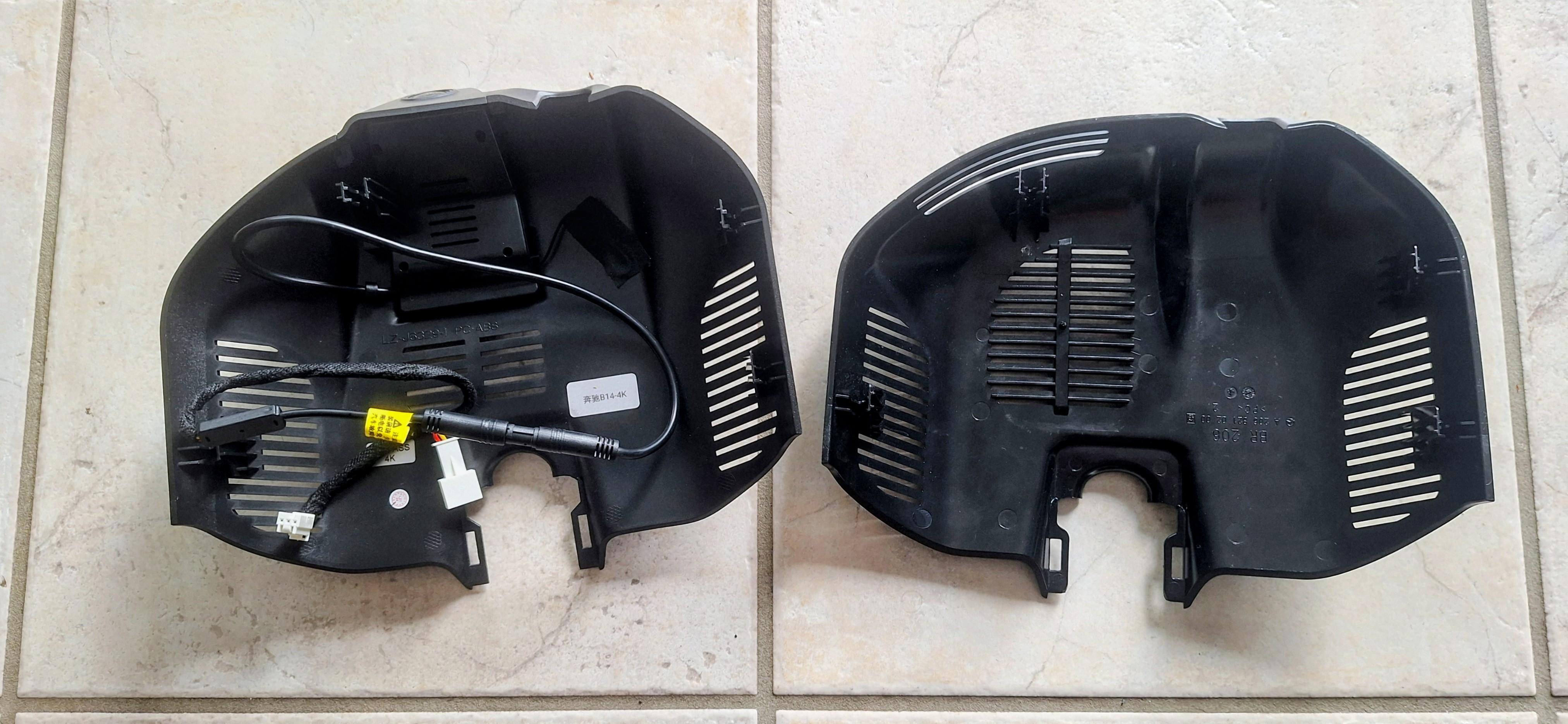 Dashcam selber installieren W206
