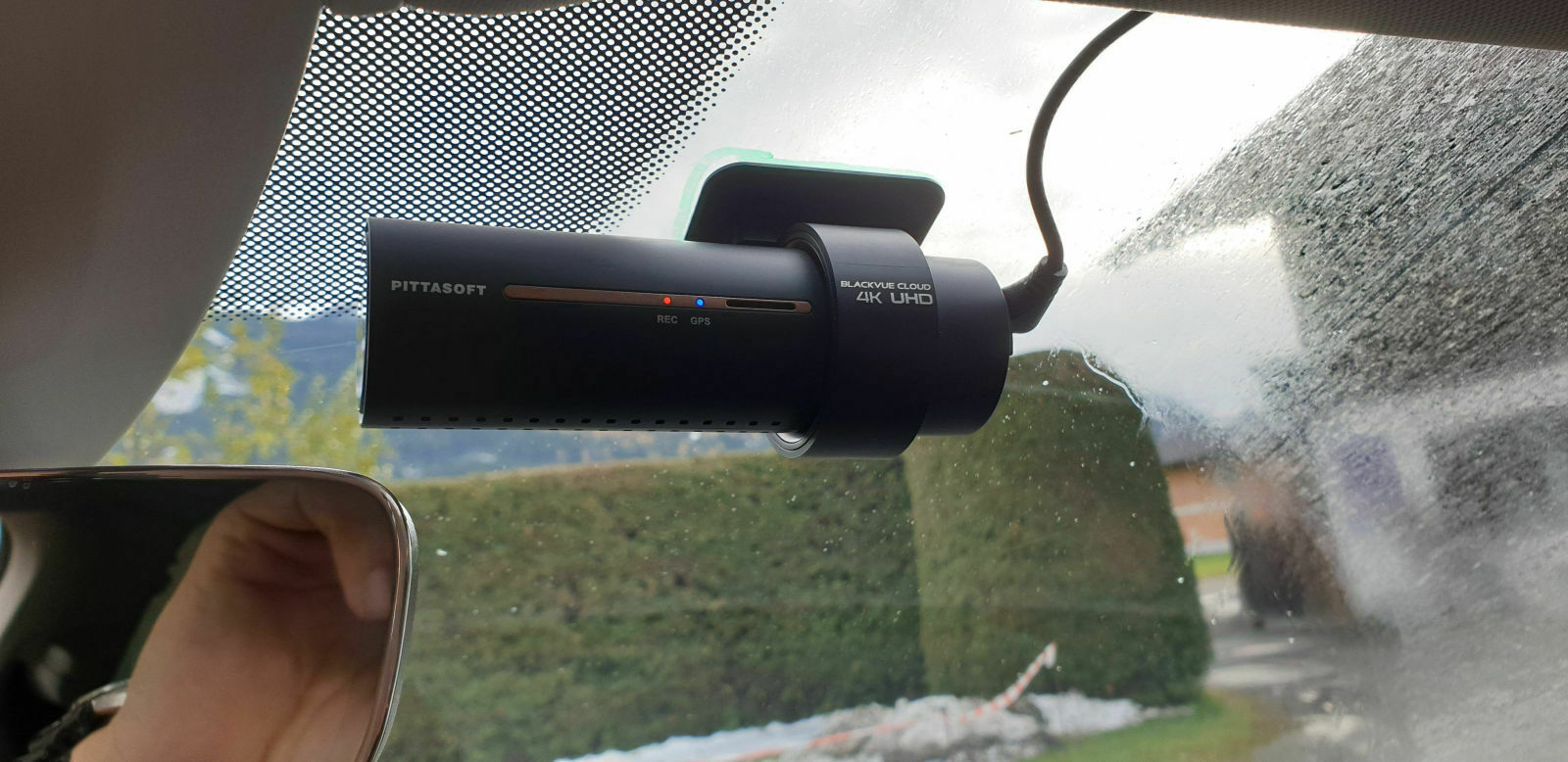 Dashcam Stromversorgung Innenspiegel