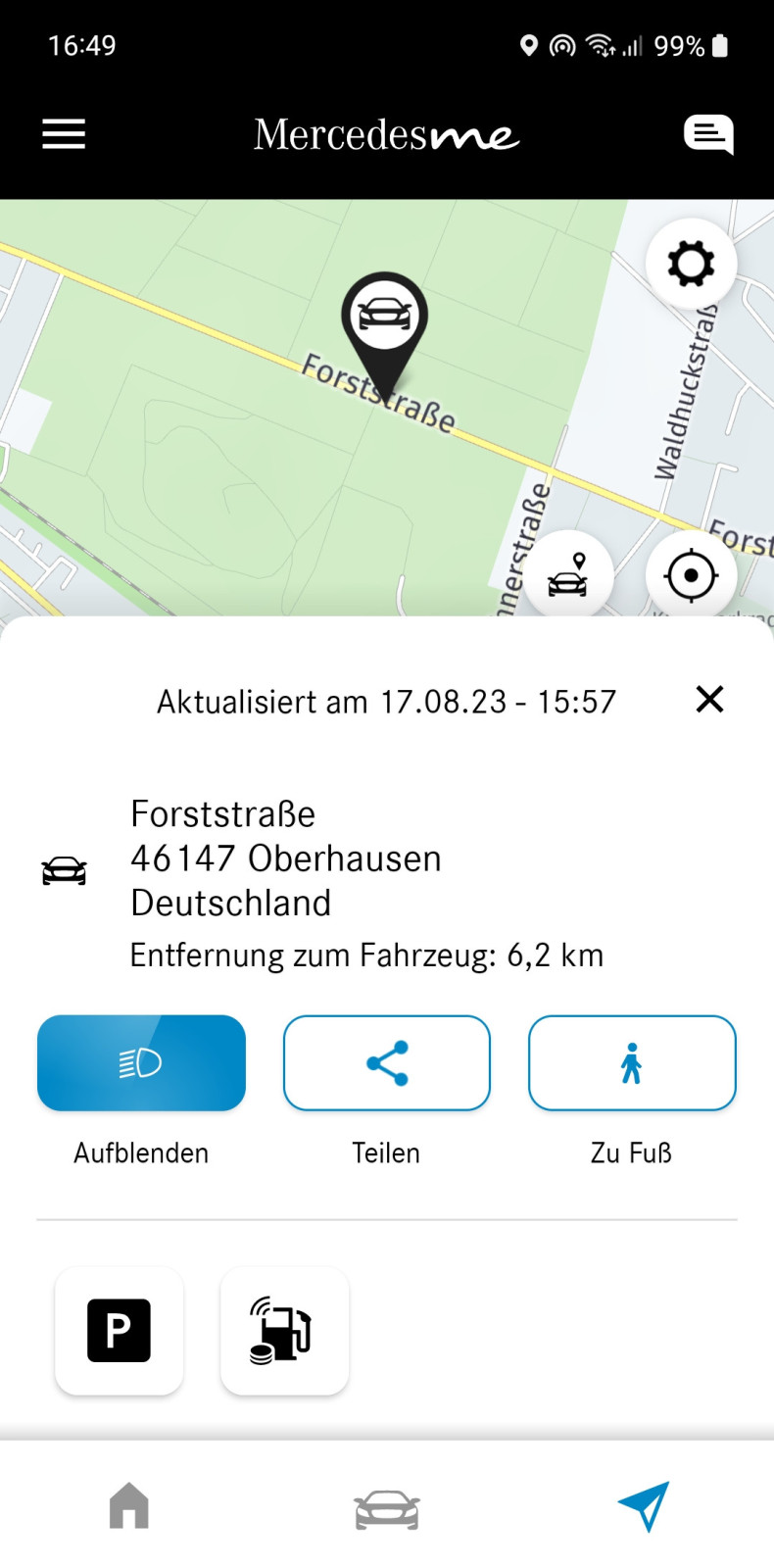 Datensync mit me - Mindestfahrzeit?