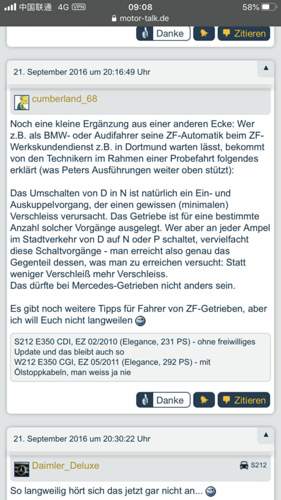 DCT Leerlauf an Ampeln sinnvoll?