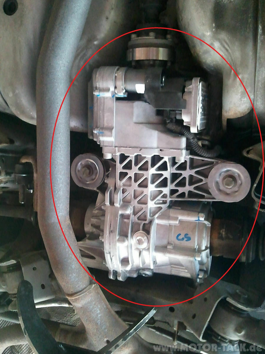 Defekte Lamellenkupplung an der Hinterachse 2.0 Turbo 4x4