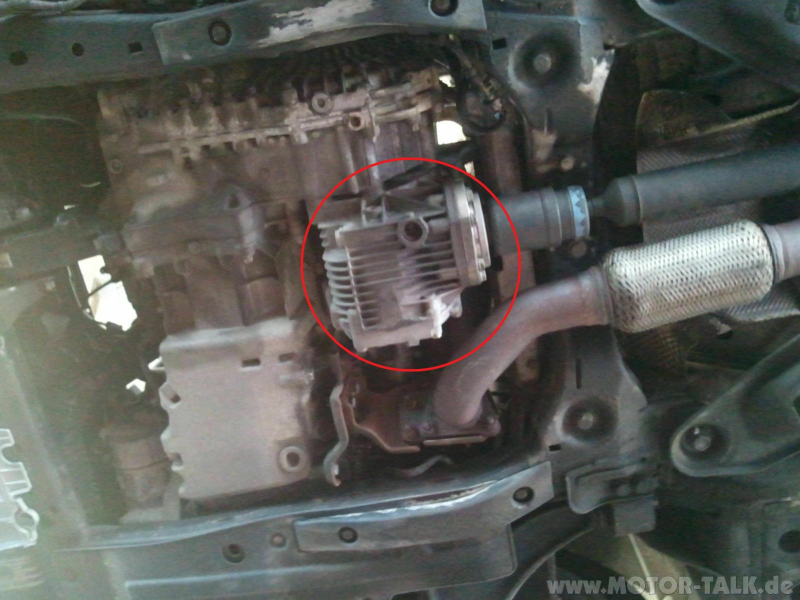Defekte Lamellenkupplung an der Hinterachse 2.0 Turbo 4x4