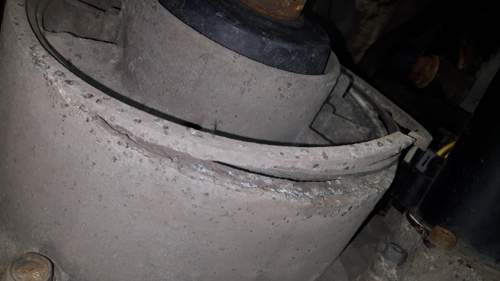 Defektes Differential Jeep Cherokee
