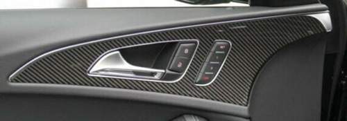 A6 C7 Zierleiste Tür Carbon