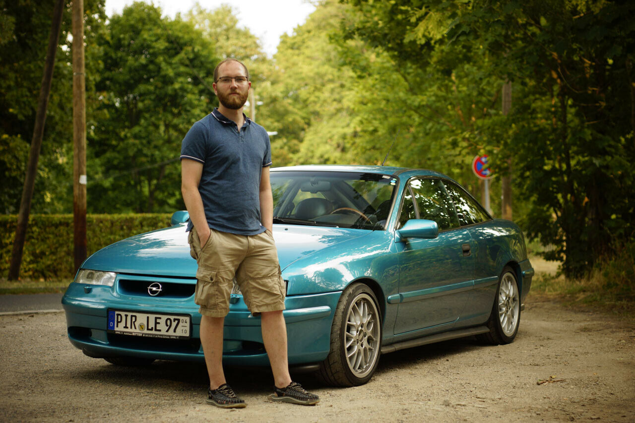 Hendrik Franz fährt seinen Calibra V6 Last Edition schon seit 10 Jahren. Und wird ihn vermutlich nicht wieder hergeben