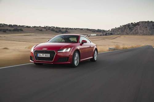 Optional gibt es Matrix-LED-Licht im Audi TT