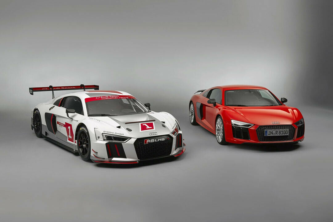 Audi R8 LMS: Gut die Hälfte der Teile sind beim Rennwagen und seinem Straßen-Pendant identisch