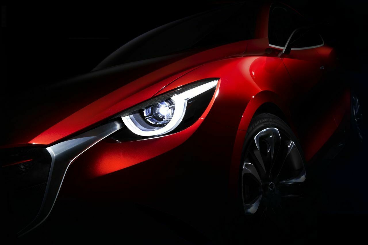Der Schwung des aktuellen Mazda-Designs erreicht in diesem Jahr den Mazda2. In Genf gibt Mazda einen ersten Ausblick