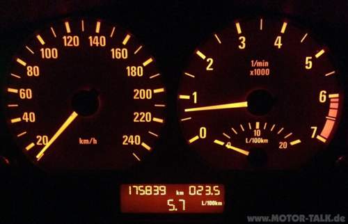 5,7 Liter - real 6,4