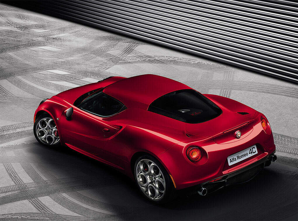 Der Alfa 4C übernimmt fast alle Details der Studie 4C Concept von 2011.