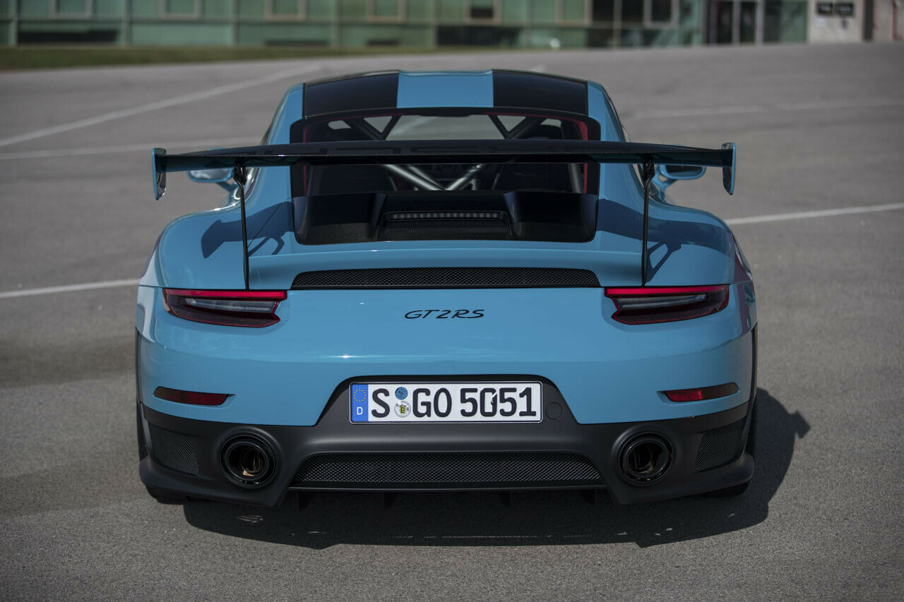 Porsche 911 GT2 RS: Heckansicht