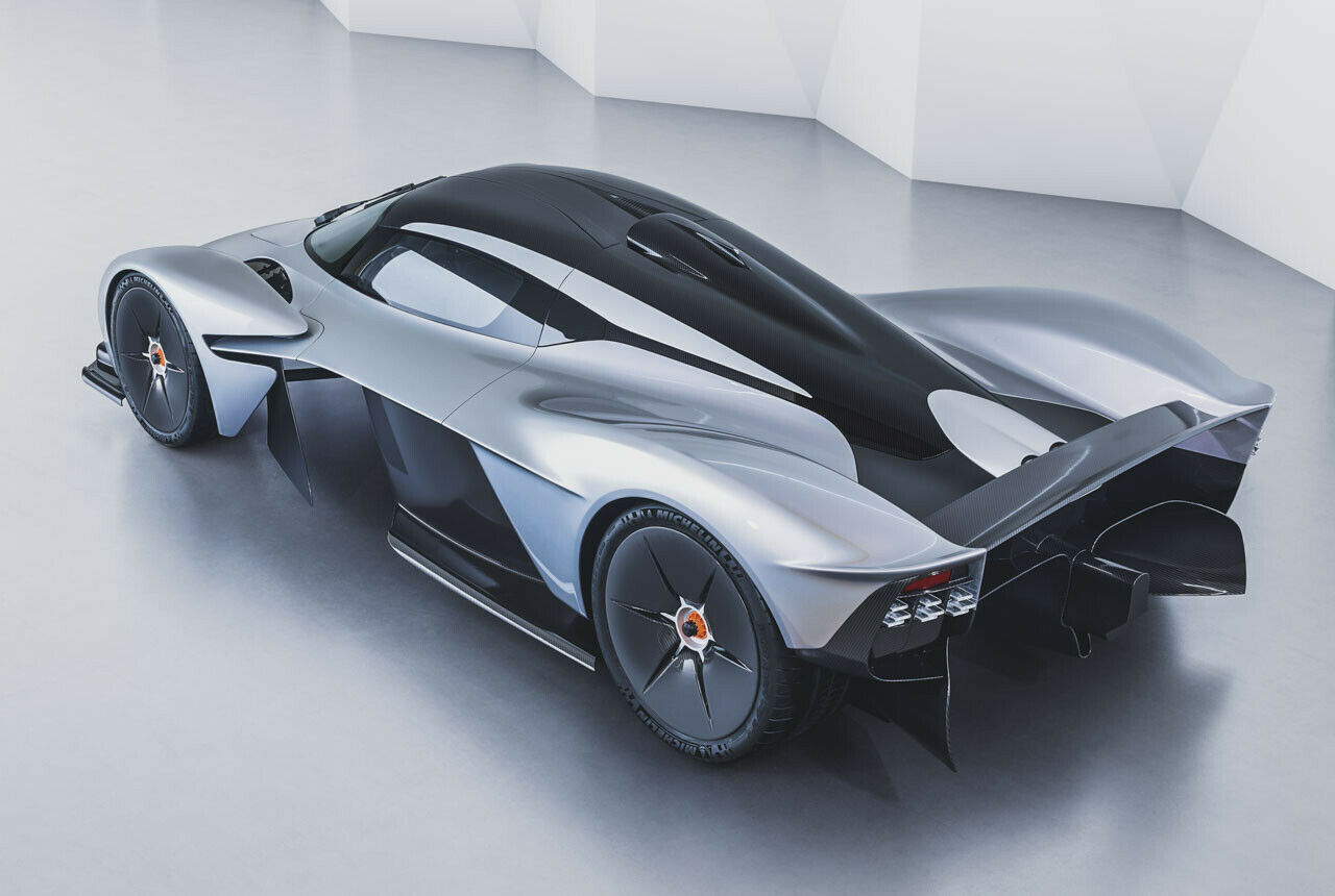 Laut Aston Martin werden sich 95 Prozent des Exterieurs bis zum Marktstart des Valkyrie 2019 nicht mehr ändern