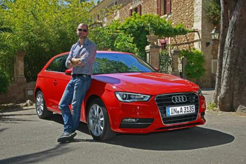 MT-Reporter Timo Friedmann am A3