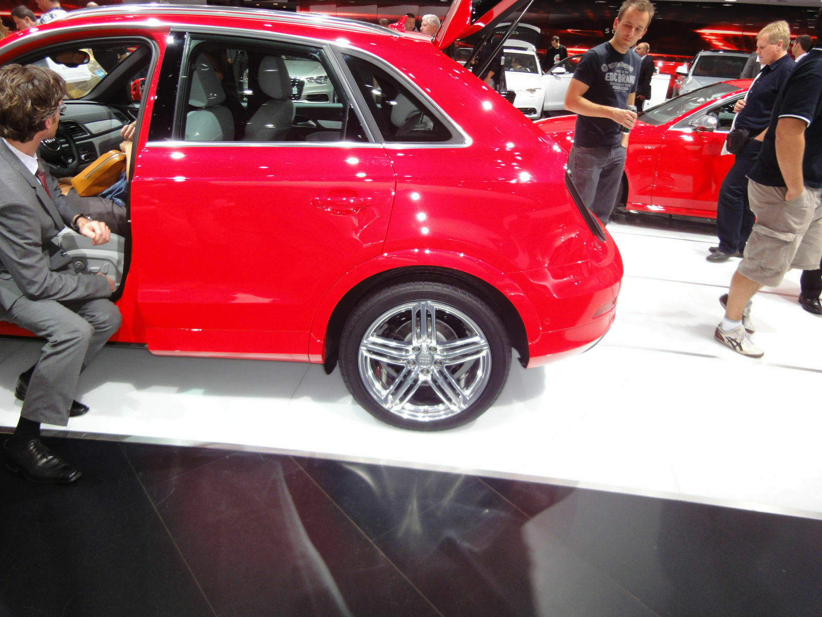Der Audi Q3 auf der IAA