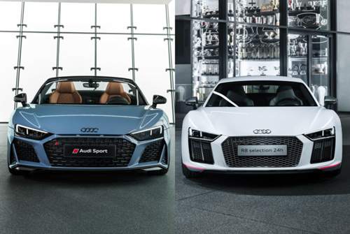Die Unterschiede im Detail: Das Audi R8 Facelift bekommt eine neue Frontschürze mit breitem Grill und anderen Hutzen