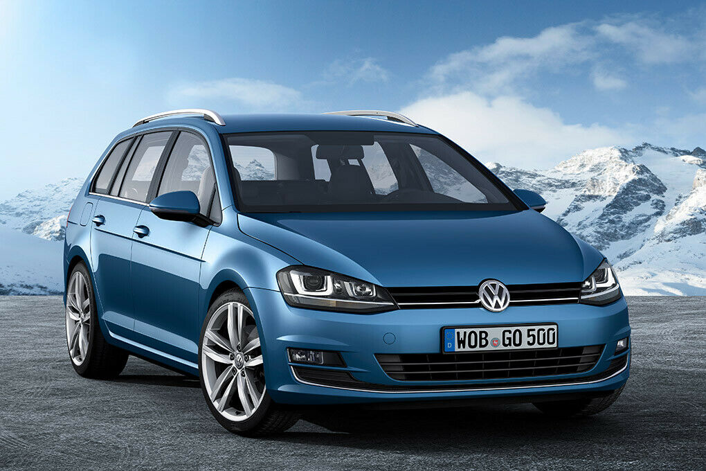 Volkswagen zeigt in Genf den neuen Golf Variant. Doch die Konkurrenz ist groß; Auris und Octavia stehen gleich nebenan.