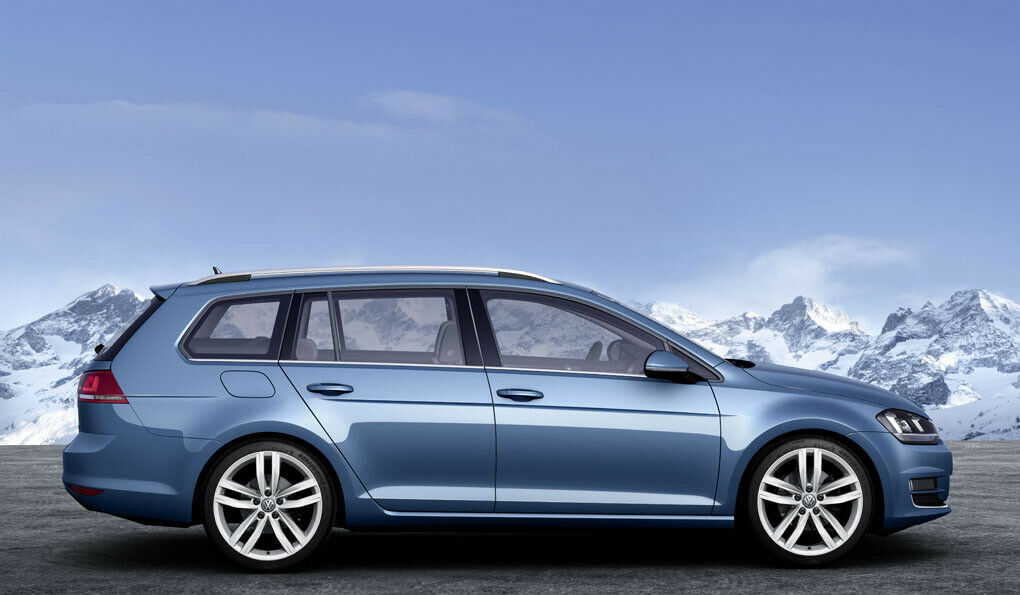 Der Golf Kombi wächst um drei Zentimeter in die Länge.