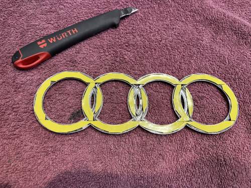Gebrauchte Ringe neu beklebt