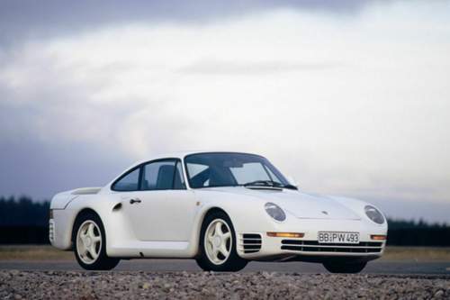 Unverkennbare Basis: Der Porsche 959 basiert auf dem 911