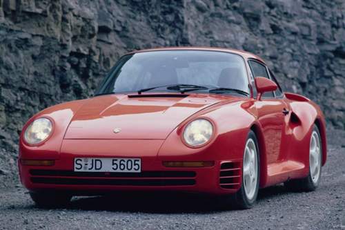 Die Felgen des Porsche 959 waren hohl