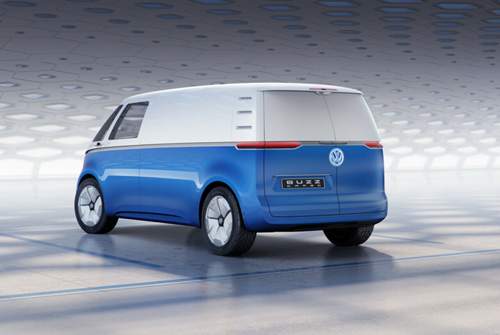 Der I.D. Buzz Cargo basiert auf Volkswagens Elektro-Baukasten MEB