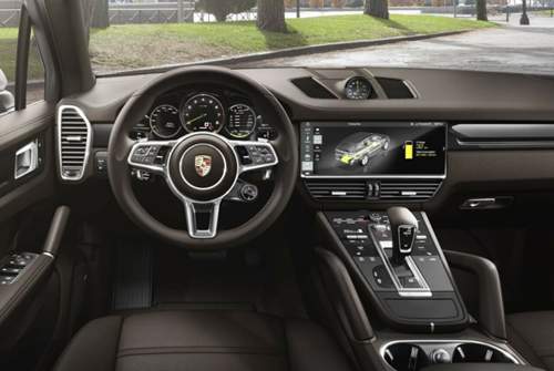 Alles für den Vortrieb: In einschlägigen Fahrmodi wirft der Porsche Cayenne E-Hybrid den gesamten Batterieinhalt in den Beschleunigungsvorgang