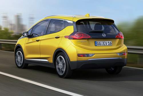 Dank 60-kWh-Akkupack dürfte auch der Ampera-e auf eine Reichweite von 320 Kilometern kommen