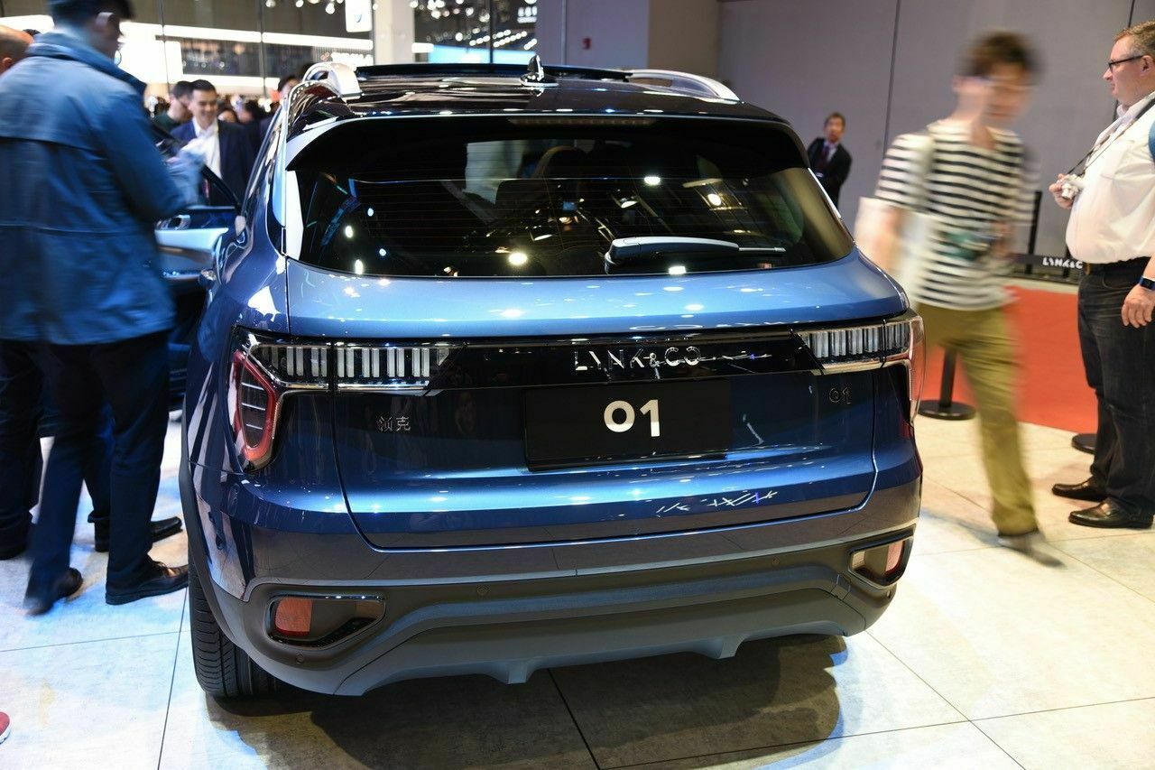 Lynk & Co 01: Heckansicht