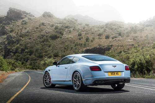 Der Kofferraumdeckel wurde von Bentley neu gestaltet und soll die Aerodynamik verbessern