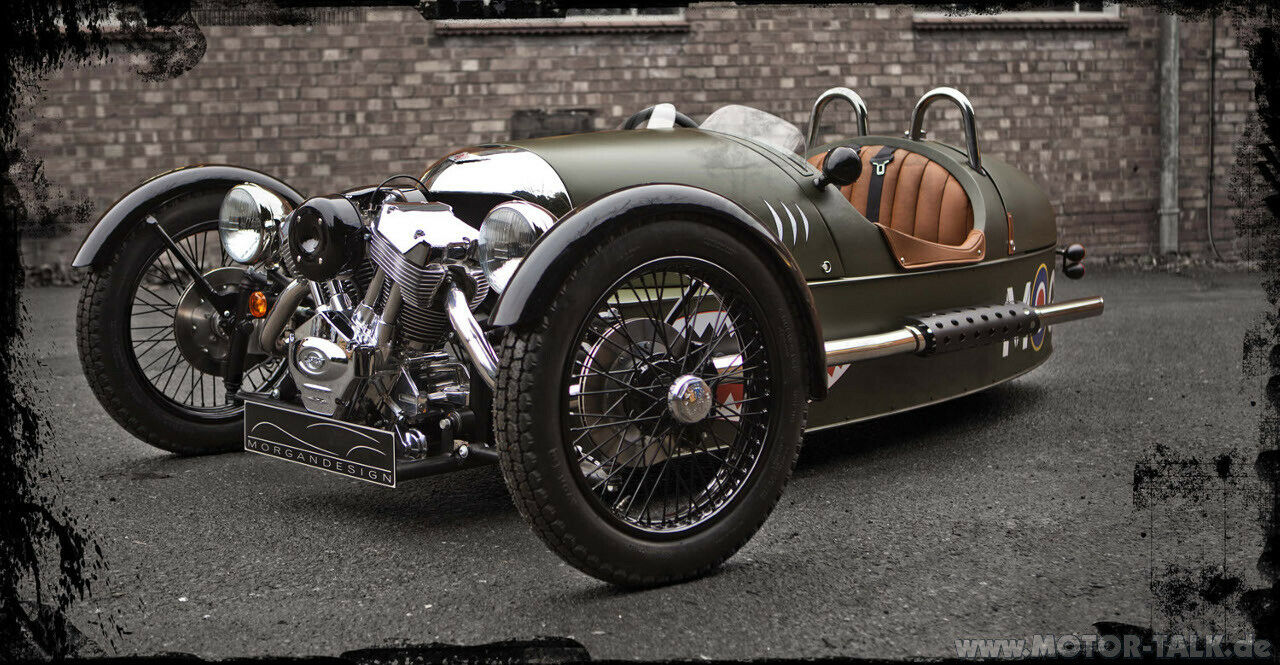 Der coolste Hybrid unter der Sonne - Morgan 3 Wheeler