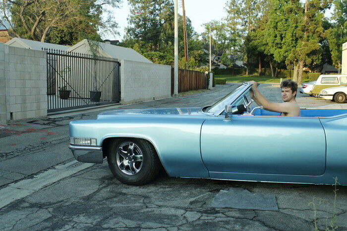Phil Weicker im Carpool DeVille - das Rennen kann kommen