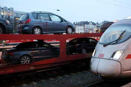 Seit 2014 verkehren die Autoreisezüge der Deutschen Bahn nur noch innerhalb Deutschlands