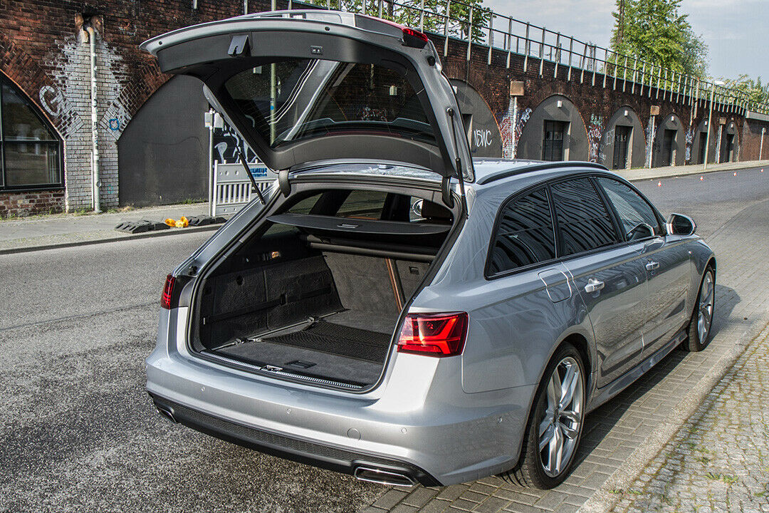 Die elektrisch öffnende Heckklappe gibt es beim größten Diesel-A6 serienmäßig